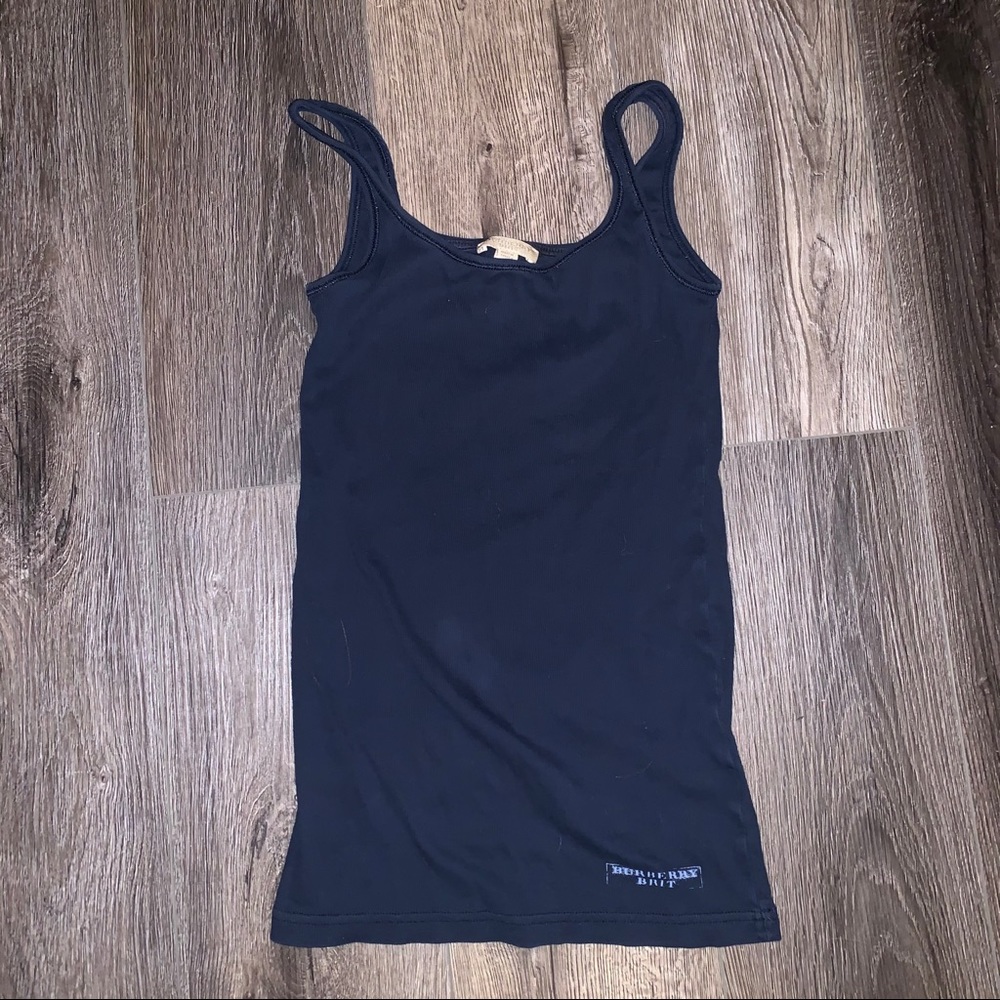 BURBERRY BRIT NAVY TANK TOP